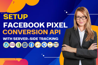fix or setup meta pixel, ga4 ecommerce tracking, ga4 server side tracking by GTM