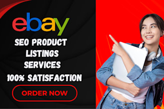 do ebay listing, ebay lister, ebay product listing, ebay SEO product listing