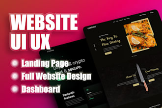 design creative and modern websites