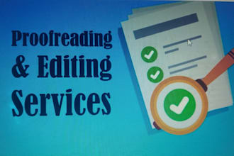 proof read and edit content  related to field of medicine