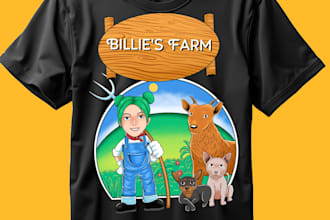 creative merchandise design for bands, artist, and creator