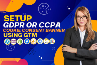 setup cookie consent mode v2 with GTM gdpr ccpa, tcf in implement cookie consent