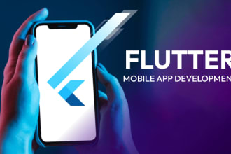 do custom flutter mobile app development, build mobile app