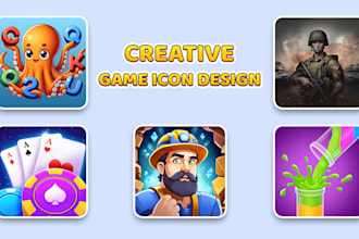 create stunning 2d game icons for your mobile games