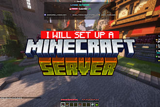 configure customize design a minecraft server in any version