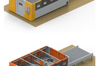 do the machine design of the cnc fiber laser cutting