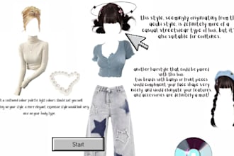 choose the best hairstyles and outfits for you