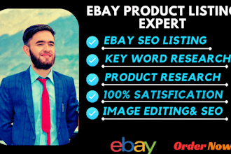 do ebay listing,ebay product listing,ebay seo listing,ebay lister,