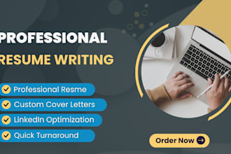 write your executive resume, CV, cover letter and linkedin