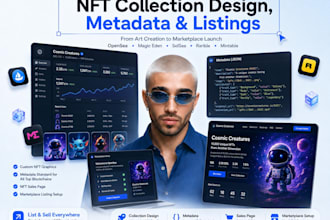 create 2d, 3d nft art and game art