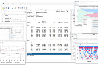 do quantitative data analysis with stata, eviews, spss, vosviewer