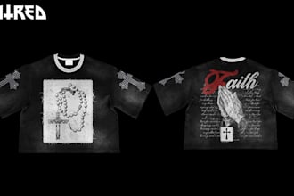 create tshirt vintage, grunge, tshirt crop design custom design