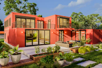 plan, design unique shipping container home house building for builders