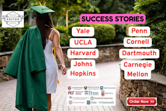 edit medical residency or graduate school personal statements