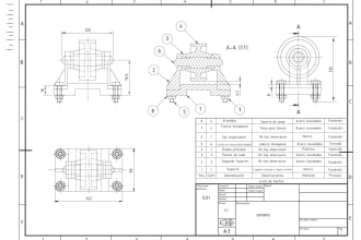 elaborate technical and mechanical drawings