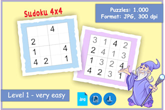 create engaging sudoku 4x4 puzzles for kids