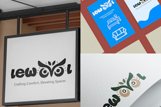 create a modern minimalist luxury logo design for your business