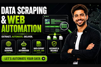 do web automation and web scraping using python, selenium