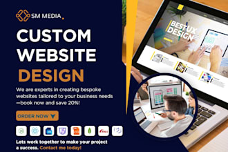 develop custom website or full stack website for you