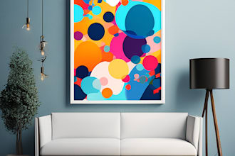 do minimalist abstract printable wall art design for etsy