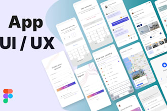 do minimal figma mobile app UI UX design