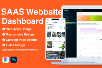saas, dashboard design, responsive web apps UI UX design
