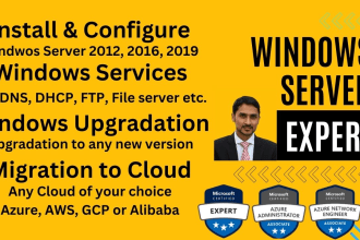 install and configure windows server and active directory