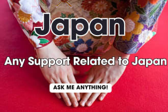 help you with anything related to japan