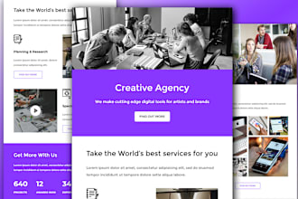 do mailchimp email template design, email marketing and automation