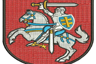 do embroidery digitizing in dst pes emb pxf file in 2 hour