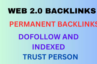 create SEO web 2 0 backlinks
