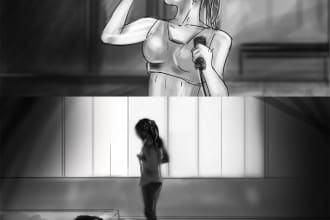 draw you a professional storyboards