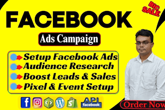 do facebook ads campaign, instagram ads, fb ads, shopify ads, meta ads manager