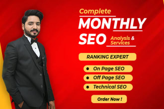 best complete monthly SEO service package for google ranking
