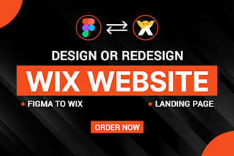 do wix website design redesign wix website figma to wix or wix online store
