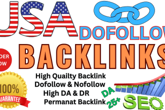 do USA dofollow backlinks for ranking your website