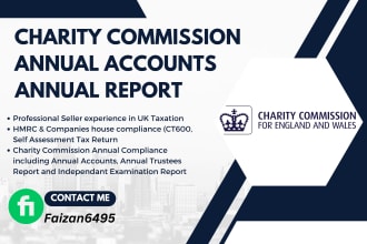 uk charity commission annual accounts and annual report