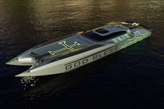 make ship,yacht,boat,hull models for you