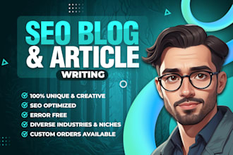 be a SEO content writer for your website