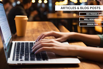 write captivating SEO articles and blog posts with images
