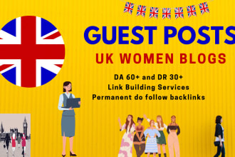 do guest post on high da UK women fashion sites