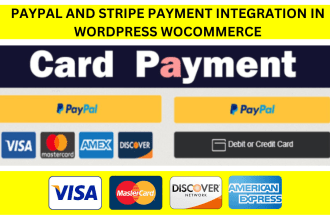 integrate paypal and stripe in wordpress website
