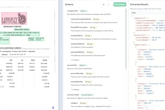 automate document processing and ocr into structured data