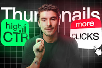 design catchy youtube thumbnails
