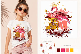 design trendy graphic tees for fashion brands