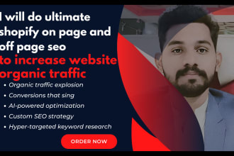 ultimate shopify on page and off page seo