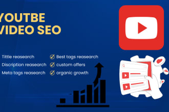 do youtube video seo to rank and growth organically