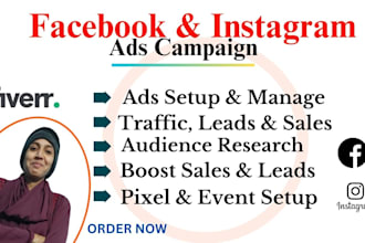 do your facebook and instagram ads campaign manager, run shopify fb ads