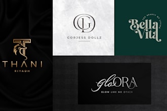 do minimalist fashion, nail, beauty, jewellery, perfume logo