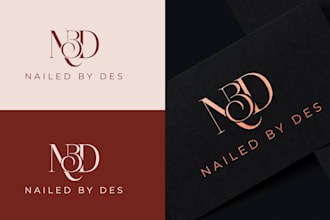 do minimalist fashion, nail, beauty, jewellery, perfume logo